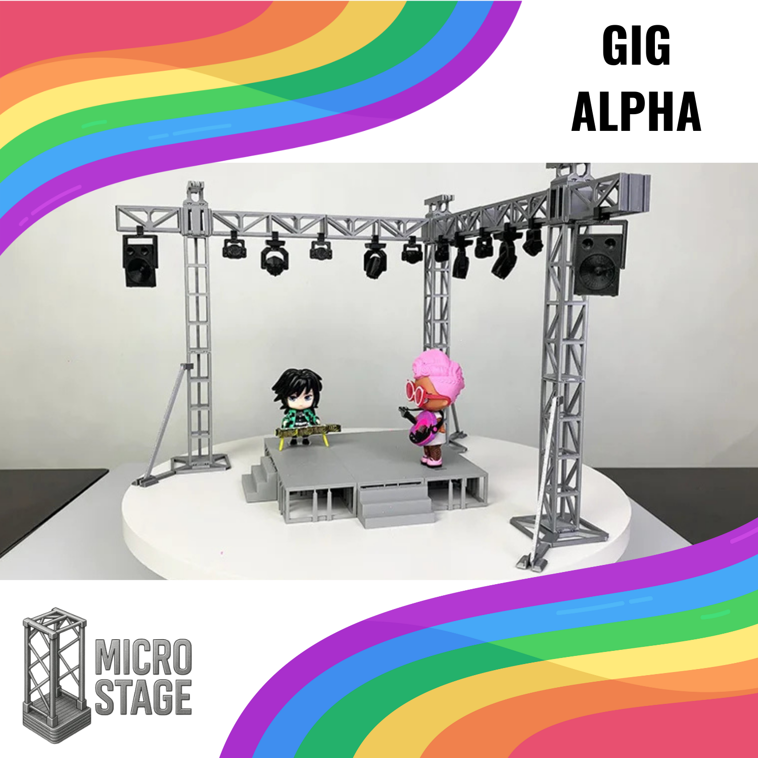 Gig Alpha – Professional Stage Model (1:20 Scale)