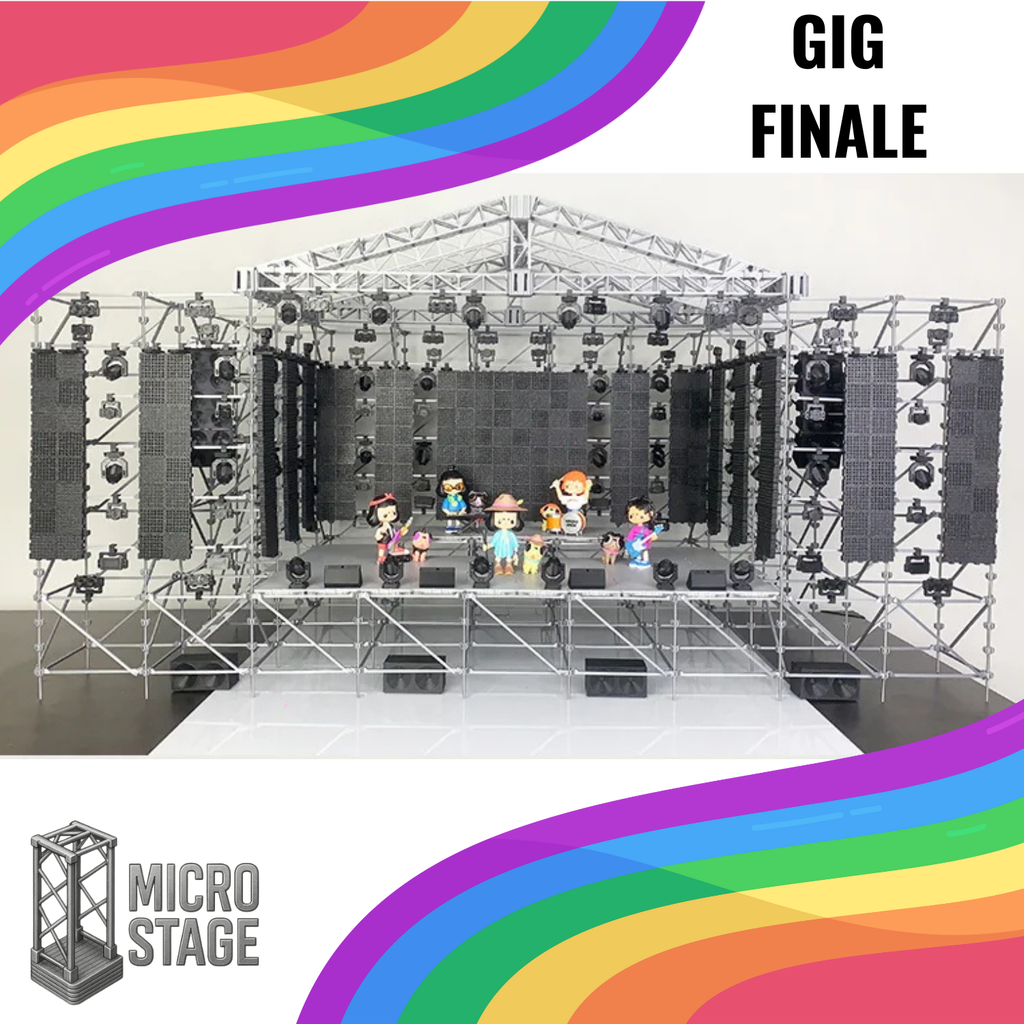 Gig Finale – Professional Stage Model (1:20 Scale)