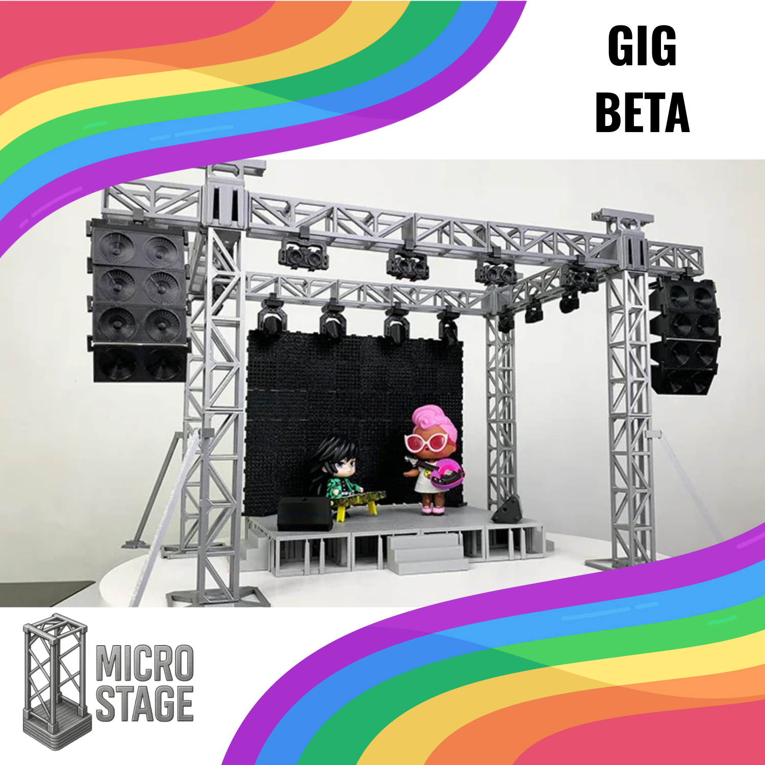Gig Beta – Professional Stage Model (1:20 Scale)
